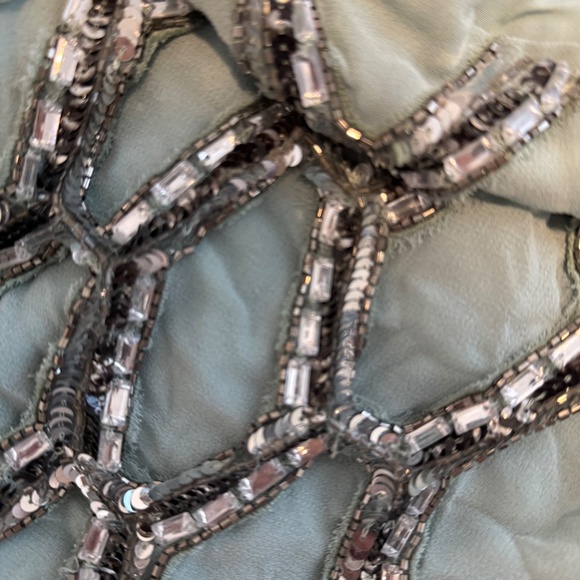 ASOS edition sequin mini dress faux feather - Picture 6 of 7